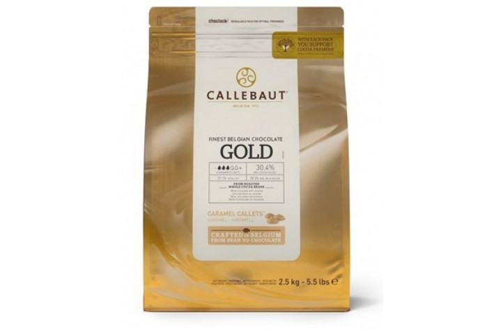 Barry Callebaut Gold Chocolate Callets 2.5kg